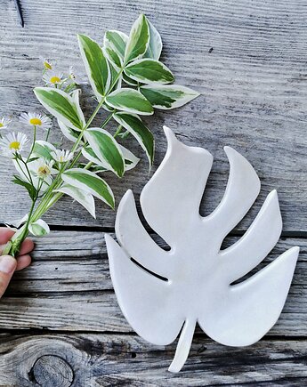 Ceramiczy talerz Monstera, Ceramic Story
