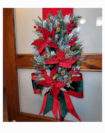 Dwustronna dekoracja na drzwi, Florals&Moss