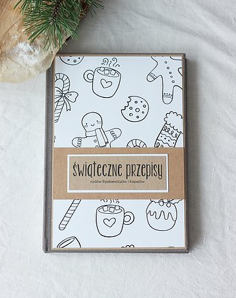 Świąteczny przepiśnik. Personalizowany notes na przepisy, papierkarnia