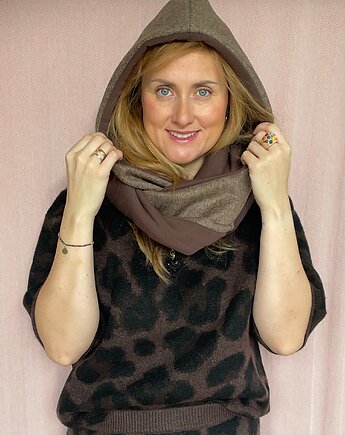 Tulik czekolada wełna, Marczi