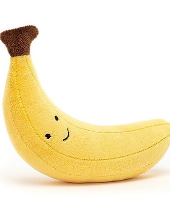 Maskotka Przytulanka Banan 17 cm, OSOBY - Prezent dla dwulatka