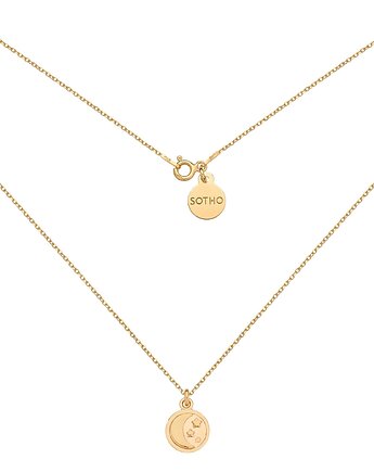 Złoty naszyjnik z księżycem i gwiazdkami, SOTHO