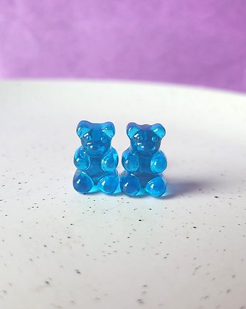 Klipsy niebieskie misie haribo, Wypieczone