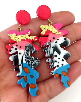 Czerwone Duże Kolczyki, OMIFIMO