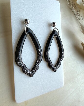 Kolczyki Ornament ramka - różne opcje, freska