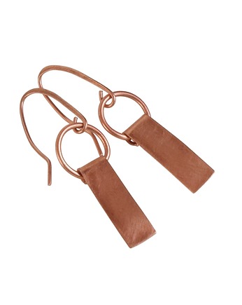 Kolczyki z miedzi /5/ biżuteria handmade rękodzieło, Galeriai