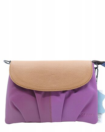 Kopertówka skórzana unikatowa torebka damska handmade upcycling OLIVKA, Olivka Warsaw