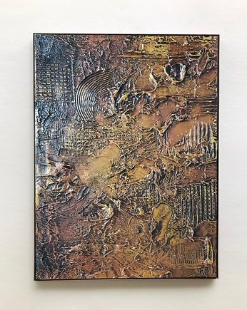 GOLDEN - Wielkoformatowy obraz art&texture, art and texture