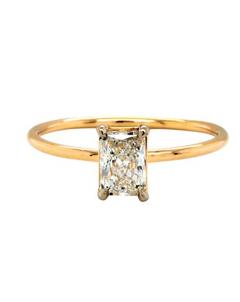 Ręcznie Wykonany Pierścionek Zaręczynowy z Diamentem  Laboratoryjnym 0,50ct, ARPELC