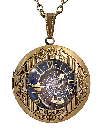 Sekretnik Medalion Steampunk - 0350, EGGinEGG