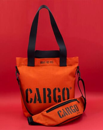 Zestaw prezentowy 06 - TORBA ORANGE+ NERKA CLASSIC, CARGO by OWEE