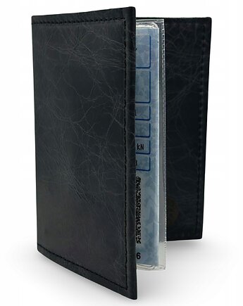 Etui na Dowód Rejestracyjny na Dokumenty Pokrowiec Czarny Parker Quality, Parker Quality