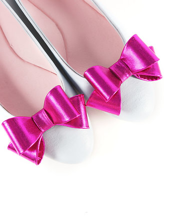 Klipsy do butów Coquet-Kokardki 3D M/Pink Disco, Coquet