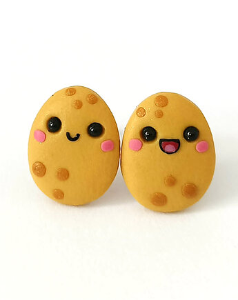 Kolczyki ziemniaczki kawaii, OMIFIMO