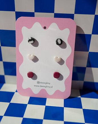 Zestaw 3 par małych sztyftów, Dwie Gliny