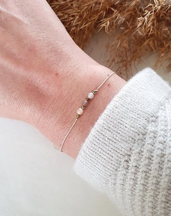 Bransoletka z kamieniem słonecznym, LEI handmade 