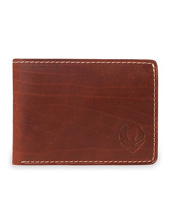 Męski brązowy portfel slimwallet ORLOVSKY W03, ORLOVSKY