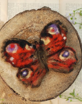 Motyl Rusałka Pawik, BoboLobo Handicraft