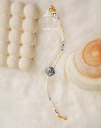 Bransoletka z muszli i lapis lazuli, Maybe Jwlr