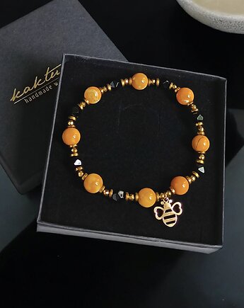 PSZCZÓŁKA : pomysł na prezent agat, onyks, hematyt, stal, kaktusia