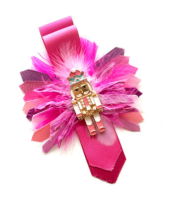 Wyjątkowa świąteczna broszka DZIADEK do orzechów, Sylwia Żak