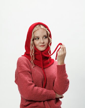 Alpaka Balaclava - czerwony, YOU by Tokarska