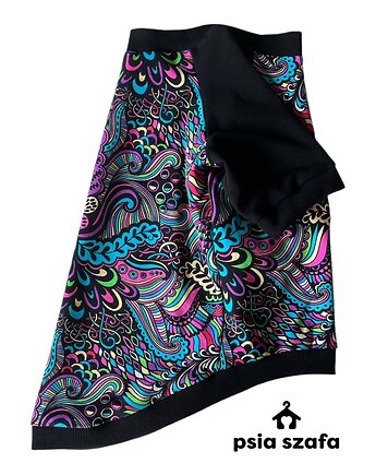 Bluza dla psa z raglanowym rękawem Mozaika XL (średni pies), Psia szafa