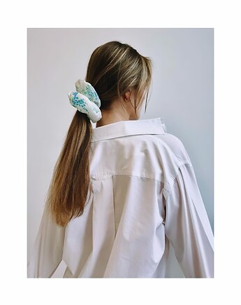 Silk Large Scrunchie, EWE EME