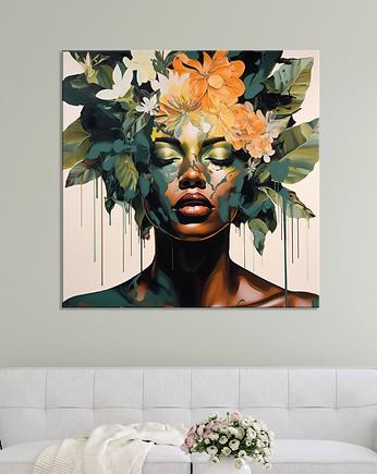 Obraz na płótnie - portret kobiety 4, AnnSayuri ART