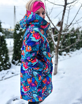 Zimowy płaszcz tropikalny ogród, No Pewnie