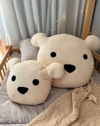 Poduszka Miś mała ecru, Anyszka