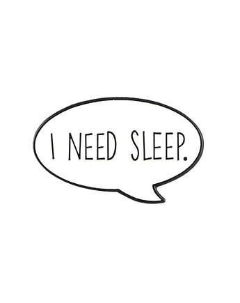 Przypinka SLEEP, SAKWA