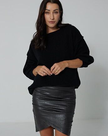 Sweter Cashmere Hug Czarny, MKTP