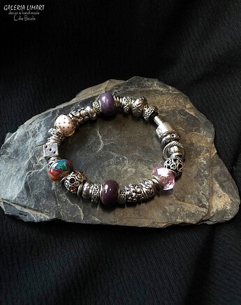 Bransoletka typu Pandora znakomity ponadczasowy PREZENT handmade, Galeria Limart