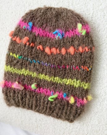 Brązowa alpaka, SZYSZKA sztrykuje