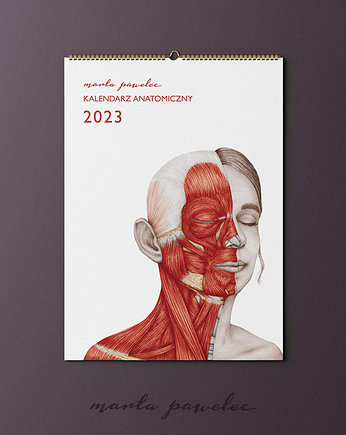 Kalendarz Anatomiczny 2023, ZAMIŁOWANIA - Spersonalizowany prezent