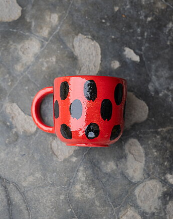 Kubek czerwony, Wet Spot Ceramic Studio