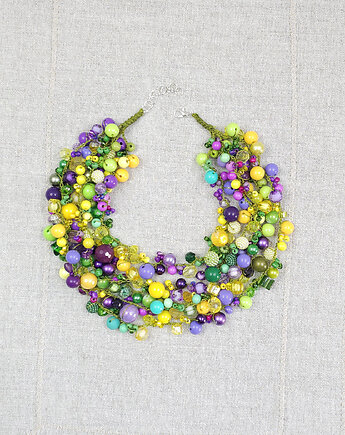 6984 Soczysty kolorowy naszyjnik, kama4you