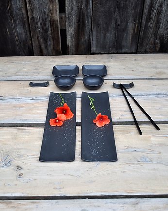Zestaw sushi dla dwojga, Ceramika Tyka