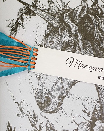 MARZENIA SIĘ SPEŁNIA - zakładka do książki, Hundred Bookmarks