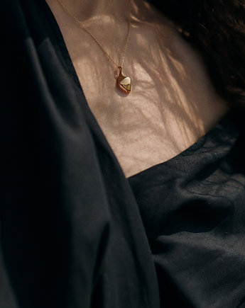 WAVES / gold NECKLACE, Filimoniuk