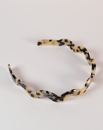 Opaska Wavy w kolorze White Tortoise