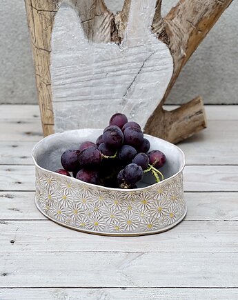 Owalna misa na owoce, GOceramika