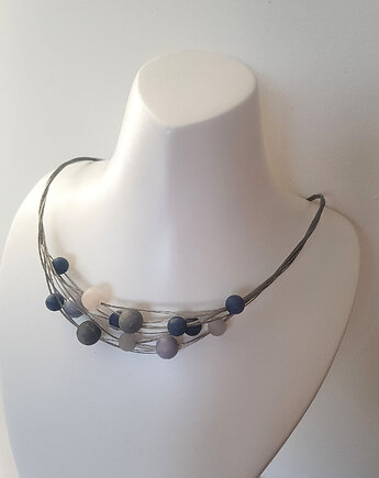 Naszyjnik z Jadeitem Kolory Zimy v 2, Mitsu