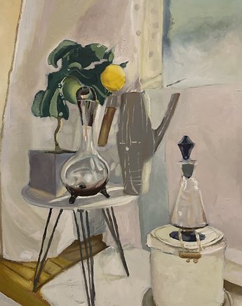 Martwa natura z cytryną - 50x70, Kacper Marciniak