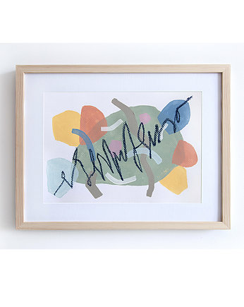 ORYGINAŁ - SHAPE NO.12 - 21 X 30 CM, Gosia Sendlewska
