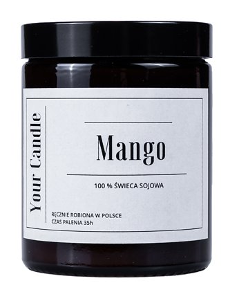 ŚWIECA SOJOWA MANGO 180ml-Your Candle, Your Candle