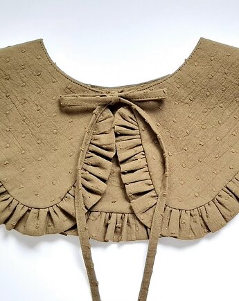 Kołnierzyk  vintage oliwkowy, Rzecz w Tym