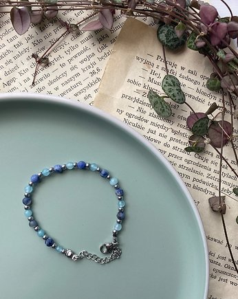Bransoletka kamienie półszlachetne, Panji Handmade