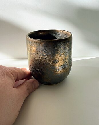 Czarka ceramiczna baryłka gorzka czekolada, Strefa Ceramiki